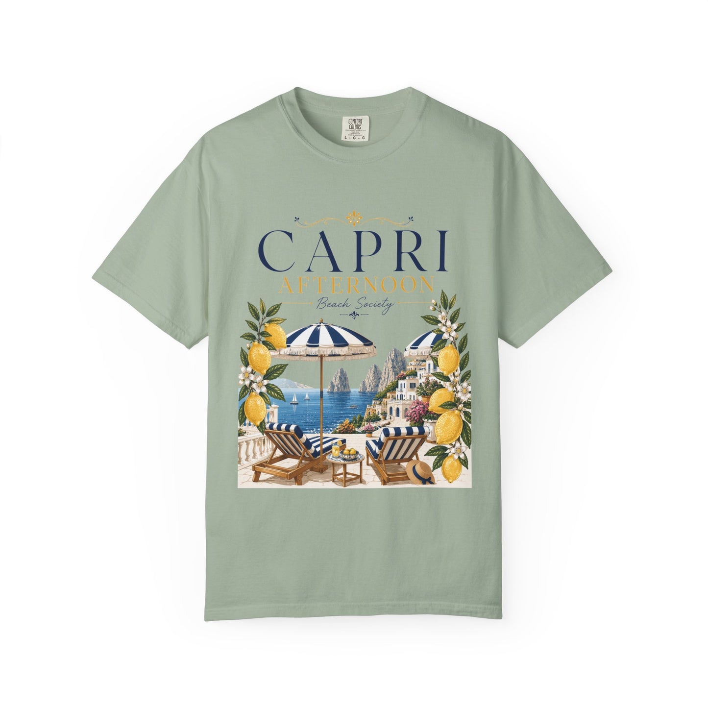 Capri Afternoon – Beach Society | Premium Graphic Tee