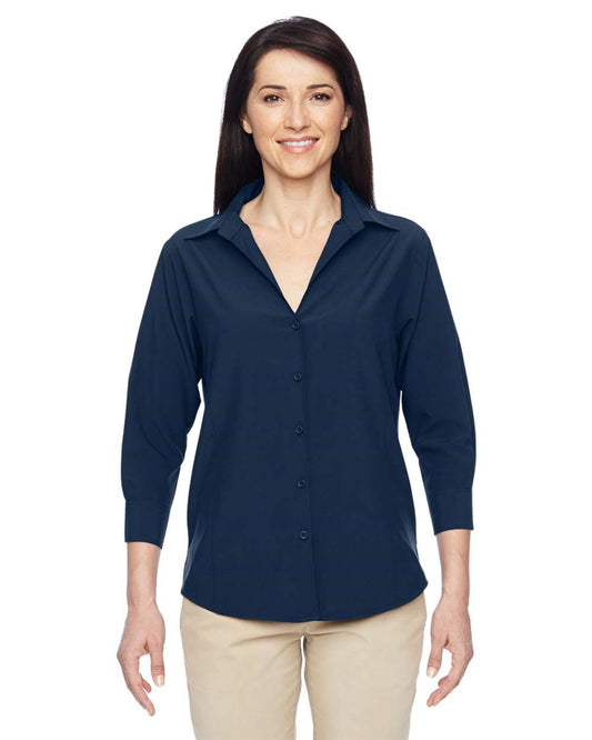 Women's Paradise Three-Quarter Pullover Sleeve Performance Shirt
