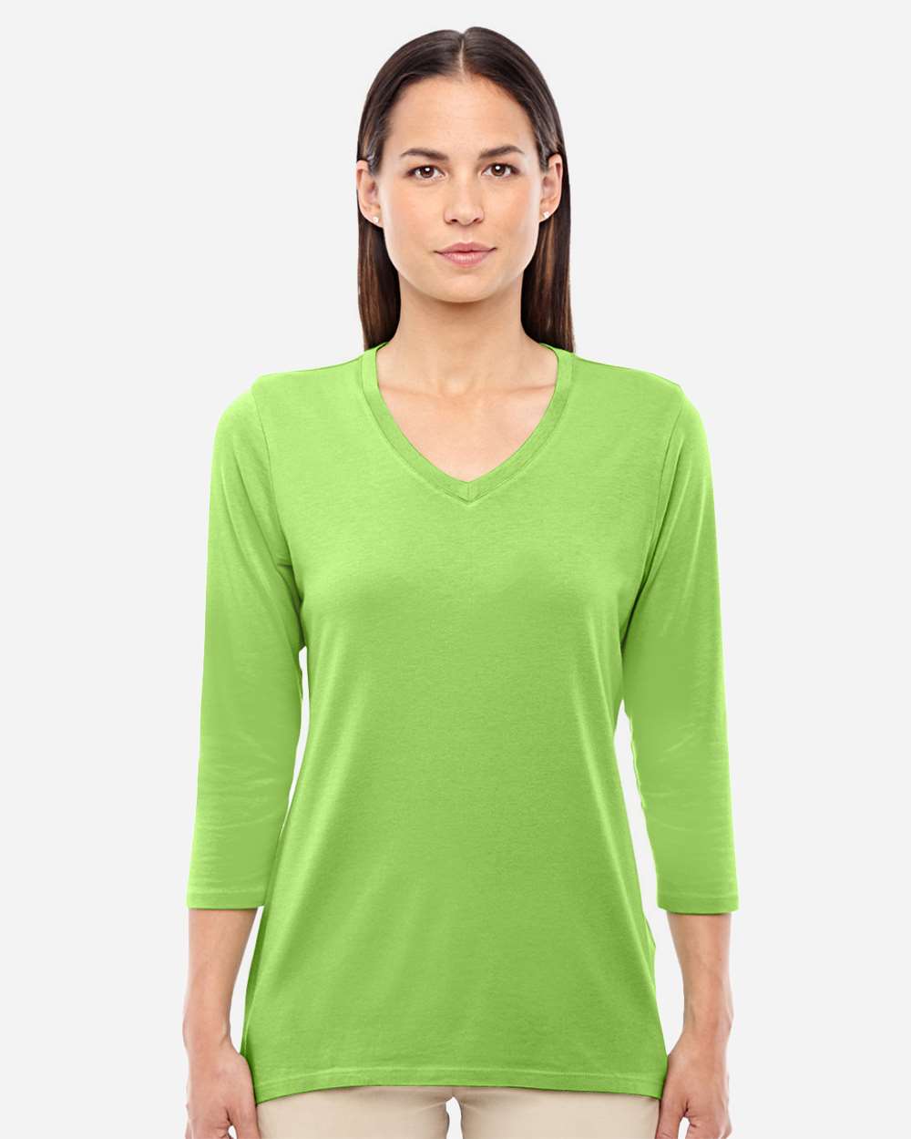 Women's Perfect FitÂ™ Bracelet-Length V-Neck Top