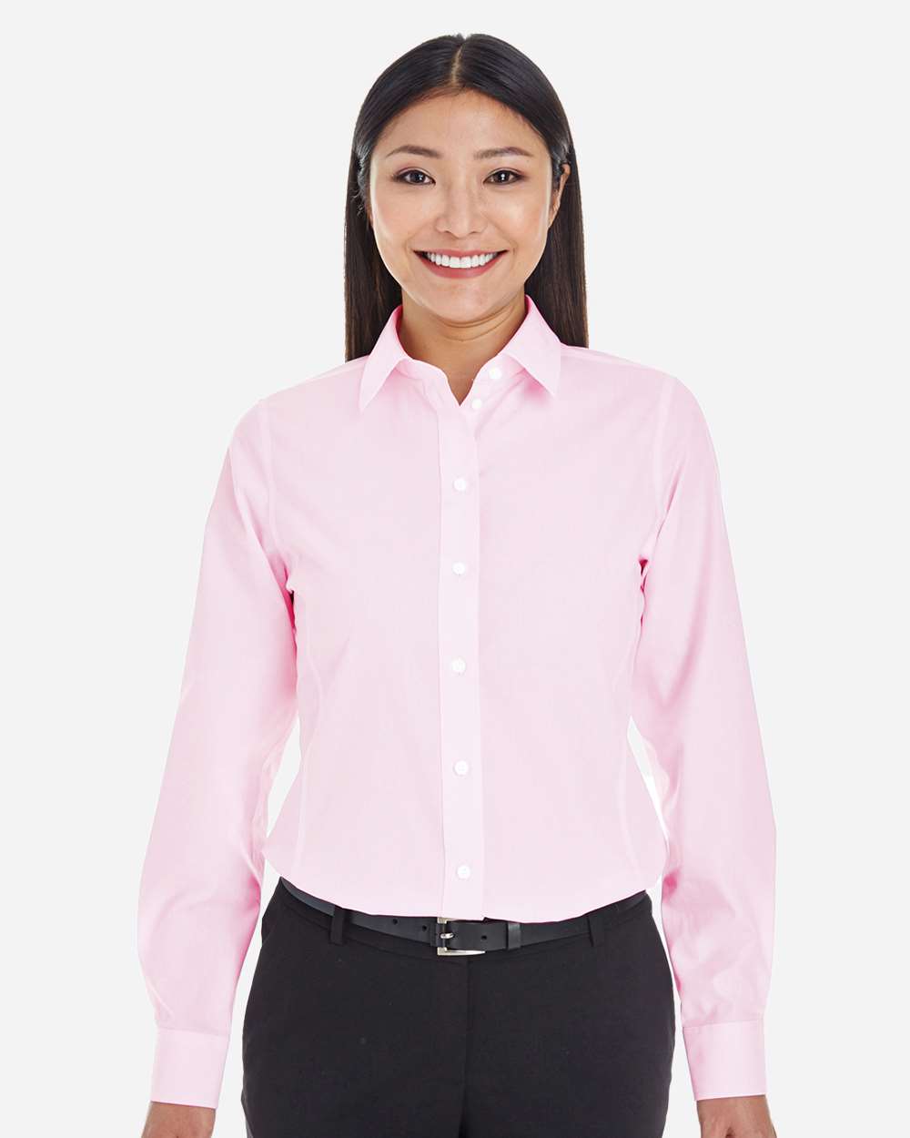 Women's Crown CollectionÂ® Striped Woven Dress Shirt