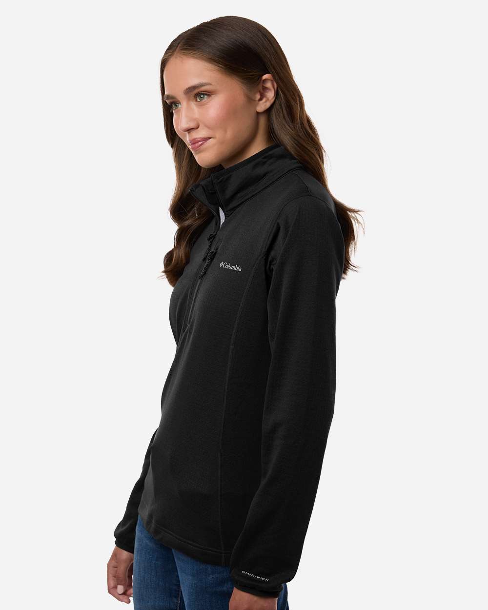 Women's Essential HikeÂ™ Grid Fleece Half-Zip Pullover