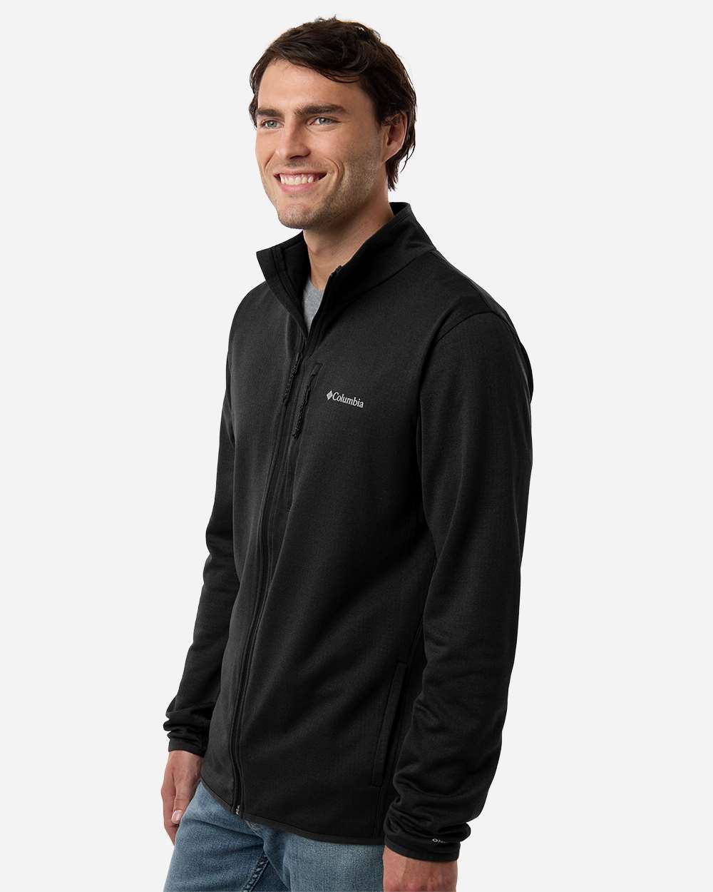 Men's Essential HikeÂ™ Grid Fleece Full-Zip