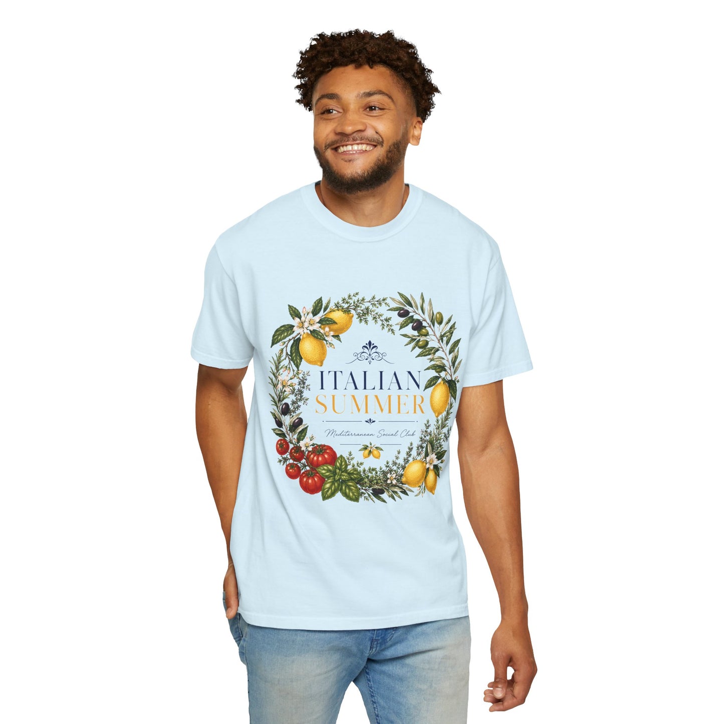 Italian Summer – Mediterranean Social Club | Premium Graphic Tee