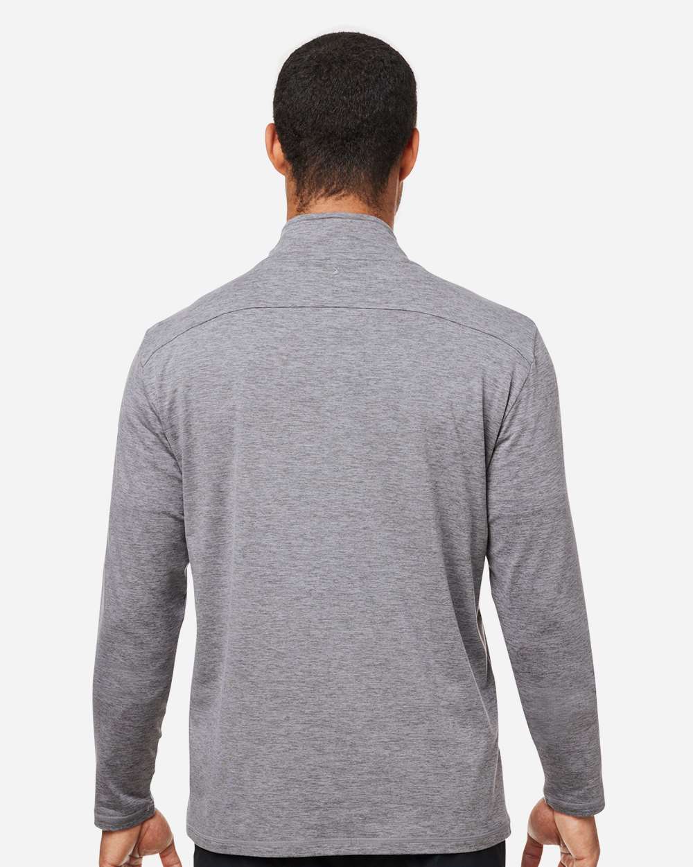 Men's Fairway Marbled Jersey Quarter-Zip Pullover