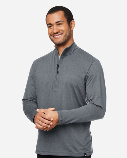 Men's Fairway Marbled Jersey Quarter-Zip Pullover