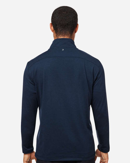 Men's Fairway Marbled Jersey Quarter-Zip Pullover