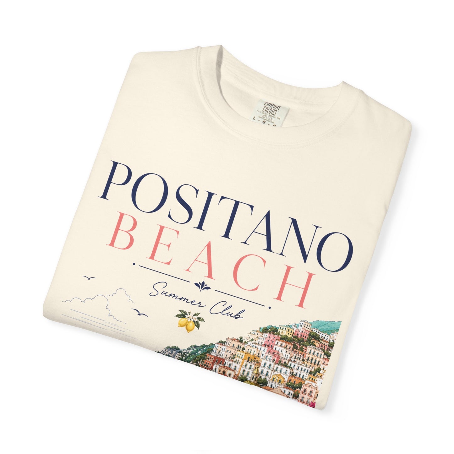Positano Beach – Summer Club | Premium Vintage Tee