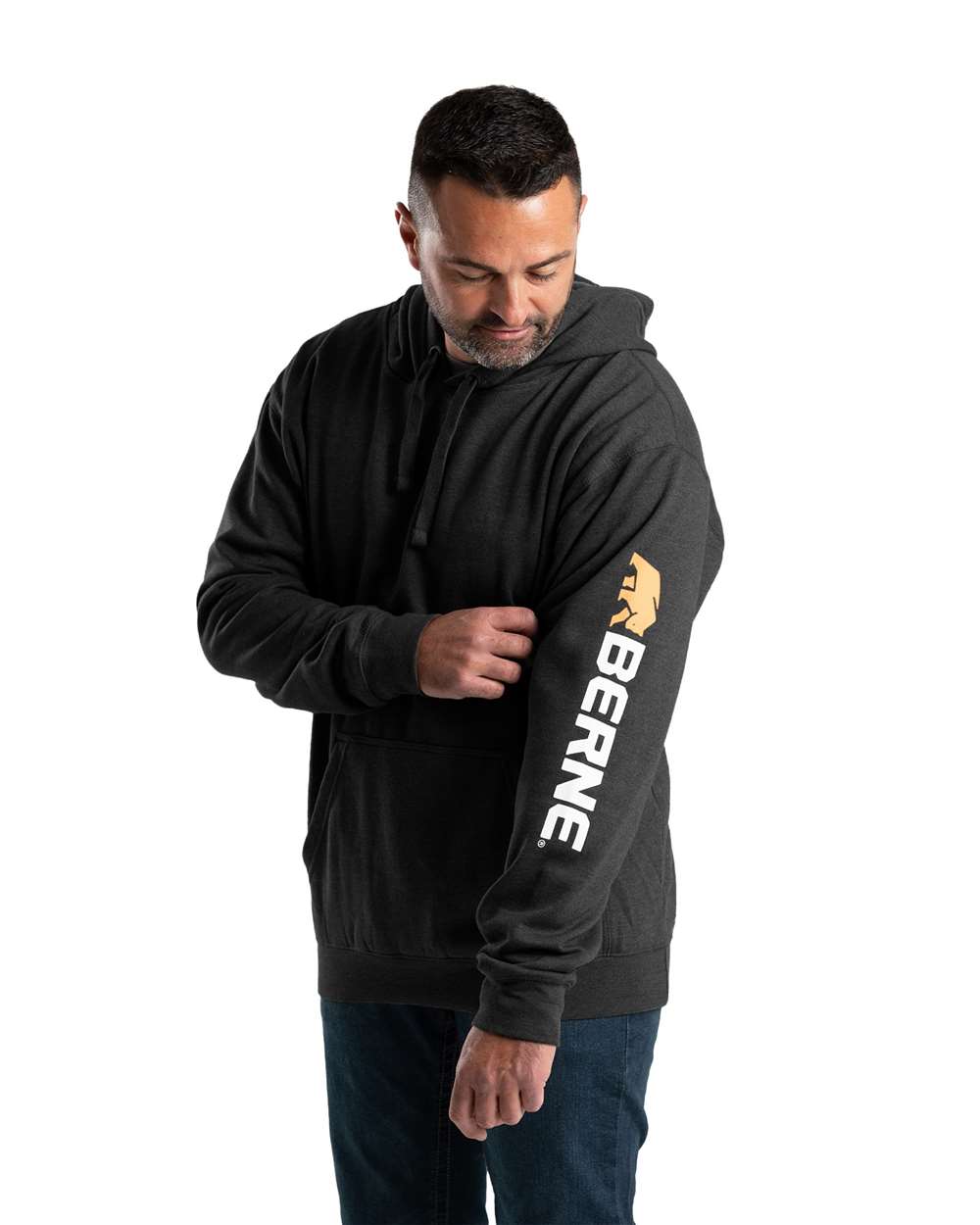 Men's Signature Sleeve Hooded Sweatshirt