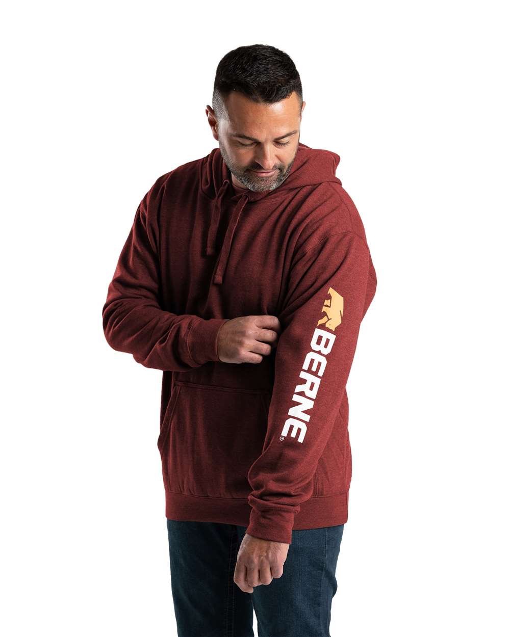 Men's Signature Sleeve Hooded Sweatshirt