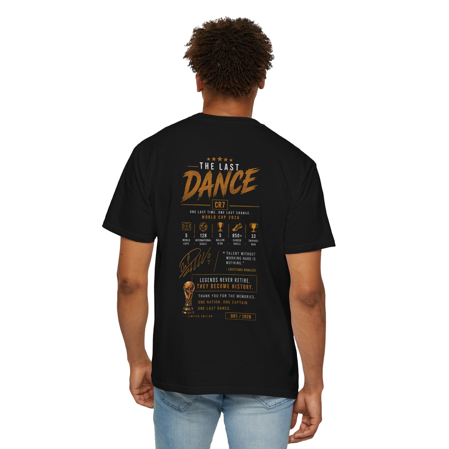 Cristiano Ronaldo – The Last Dance | Back Print Edition