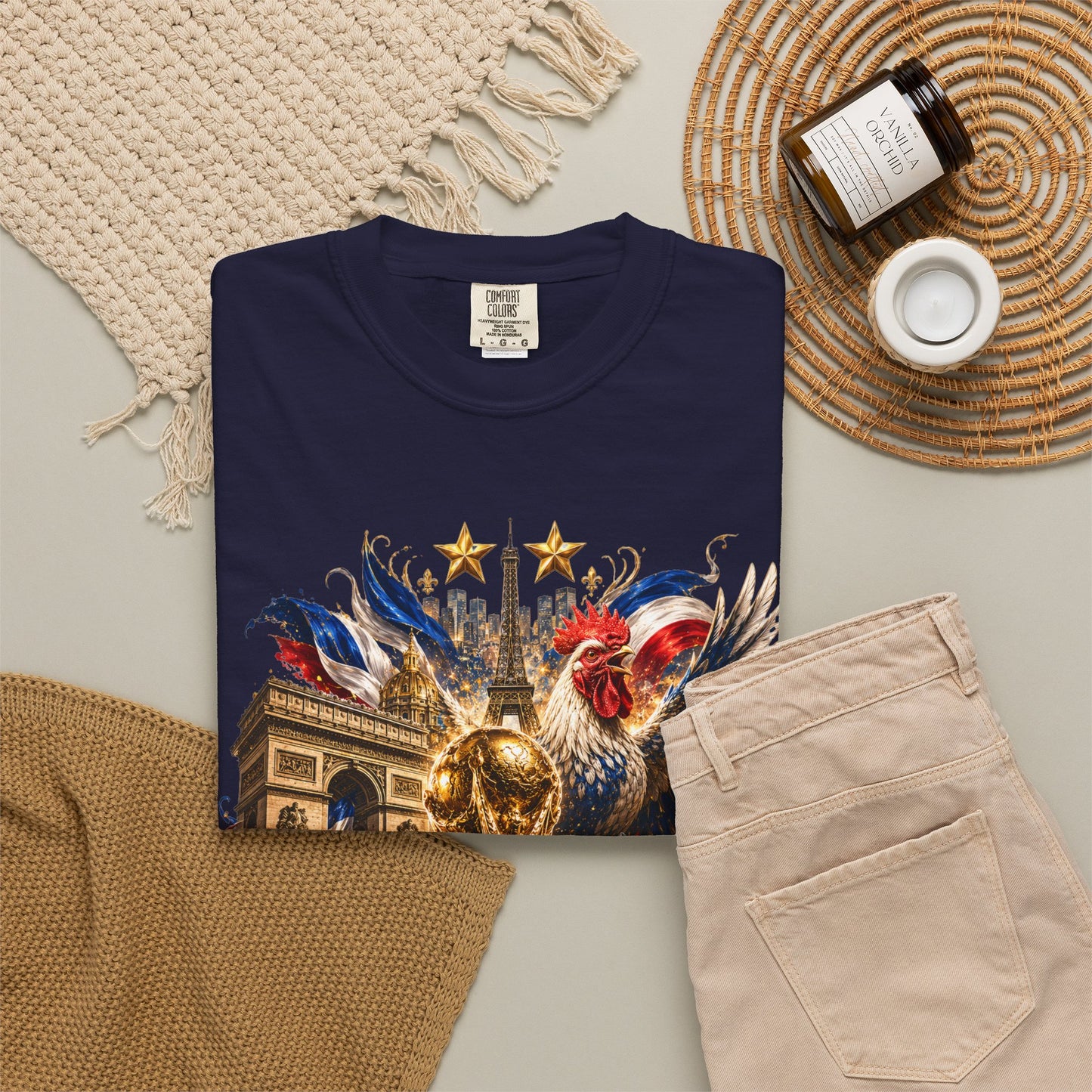 France World Cup 2026 'Allez Les Bleus' Triumphant Glory | Premium Graphic Tee