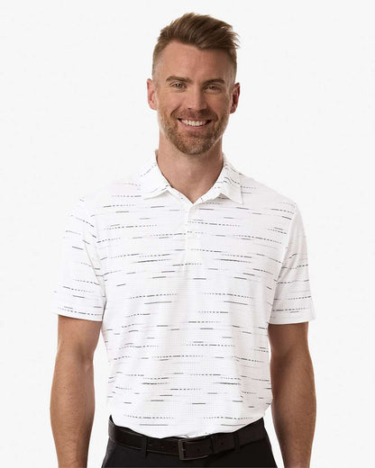 Men's Ultimate365 Mesh Glimmer Print Polo