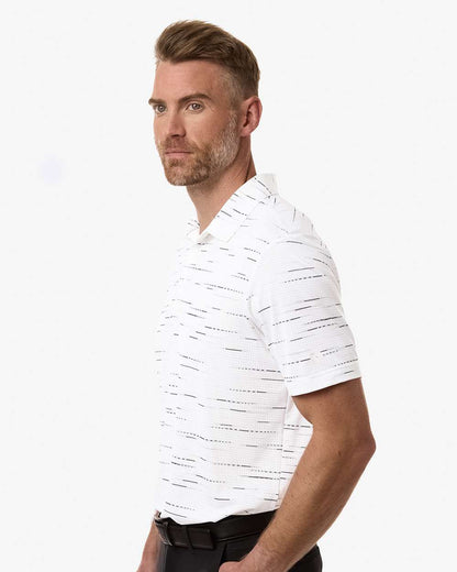 Men's Ultimate365 Mesh Glimmer Print Polo