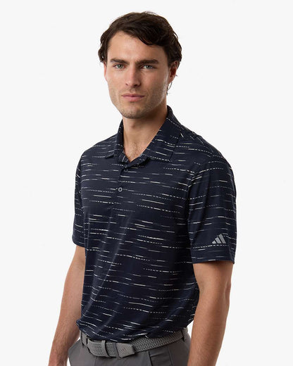 Men's Ultimate365 Mesh Glimmer Print Polo
