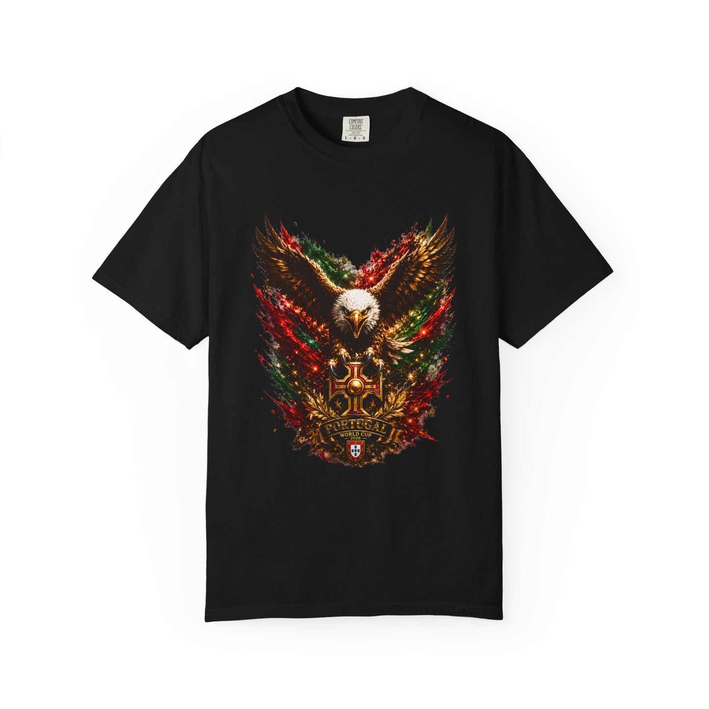Portugal Football World Cup 2026 'Águia de Portugal' Sovereign Crest – Imperial Glory | Premium Summer Tee