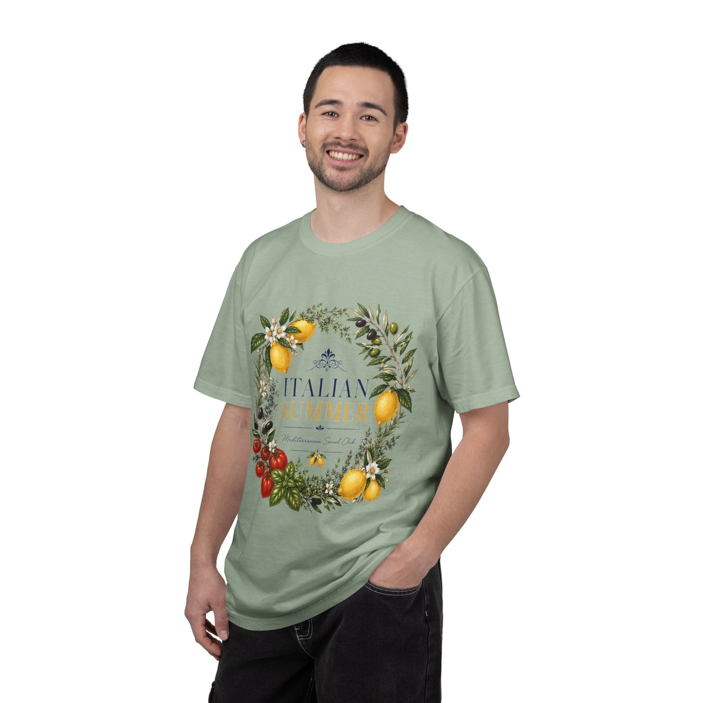 Italian Summer – Mediterranean Social Club | Premium Graphic Tee