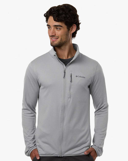 Men's Essential HikeÂ™ Grid Fleece Full-Zip