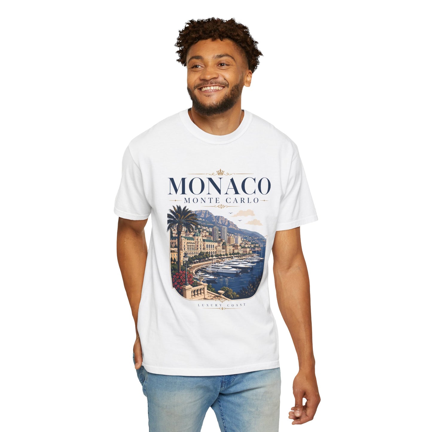 Monaco Monte Carlo – Luxury Coast | Premium Summer Tee