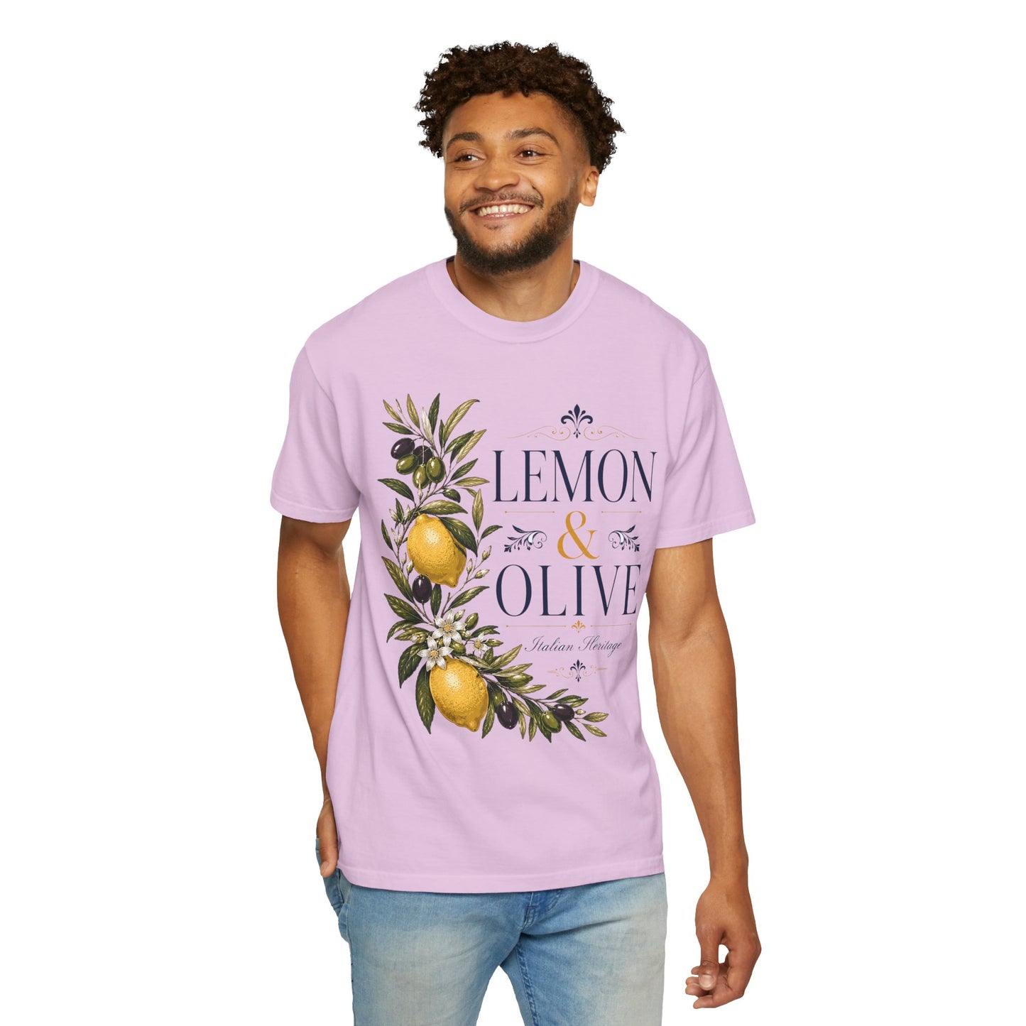 Lemon & Olive – Italian Heritage | Premium Graphic Tee