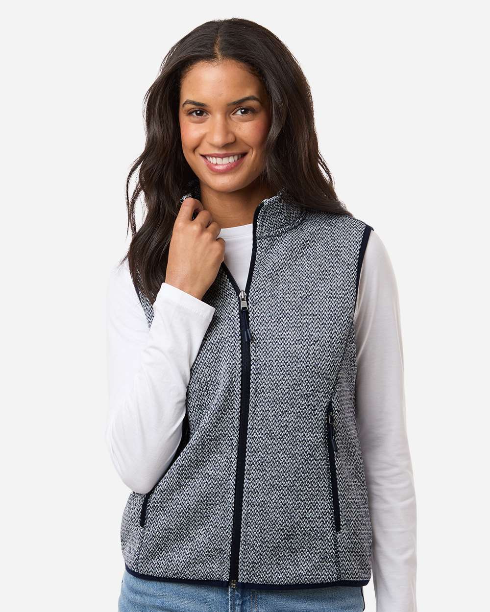 Women's Jasper Jacquard Fleece Vest