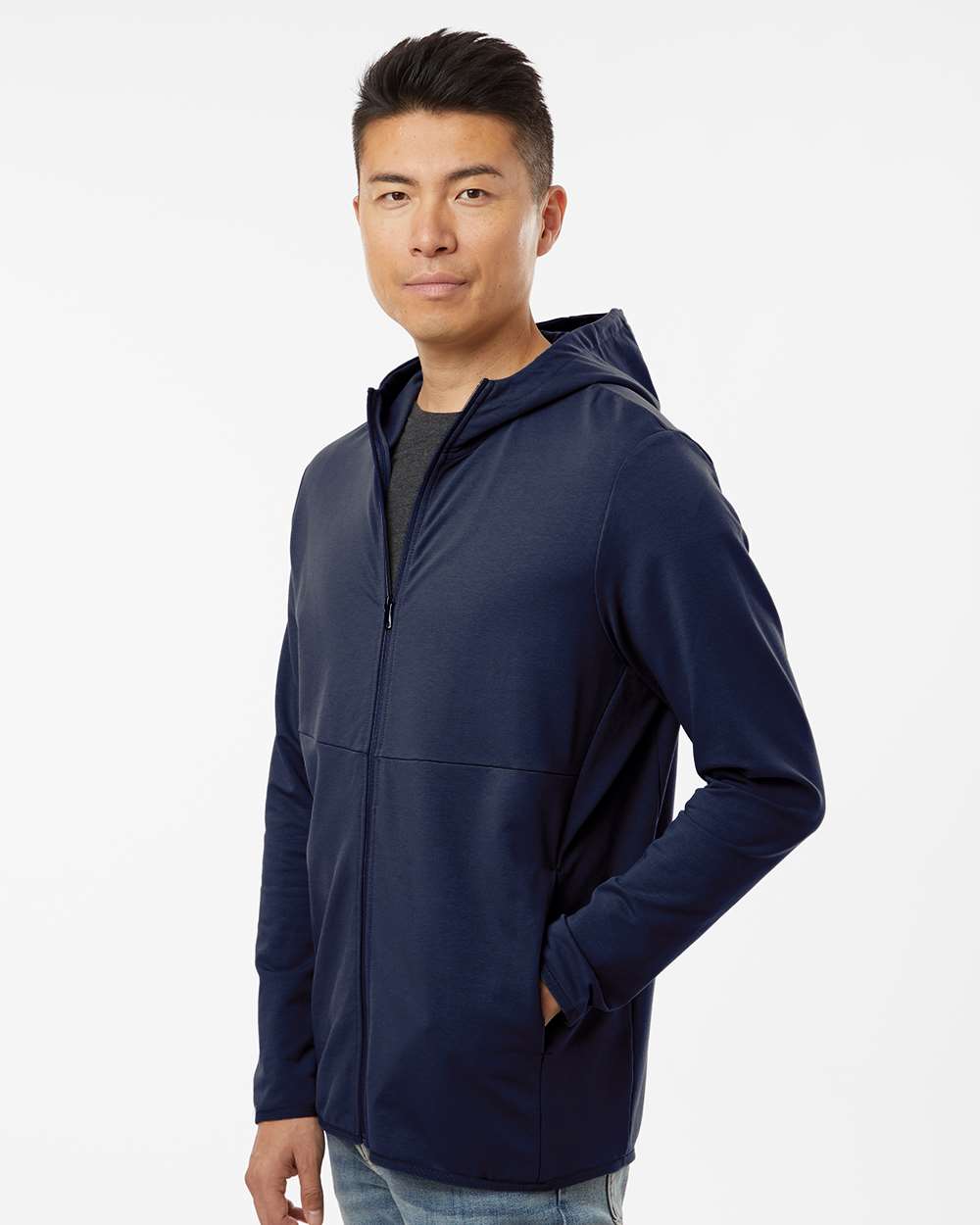 Unisex Perform Full-Zip Hooded Sweatshirt