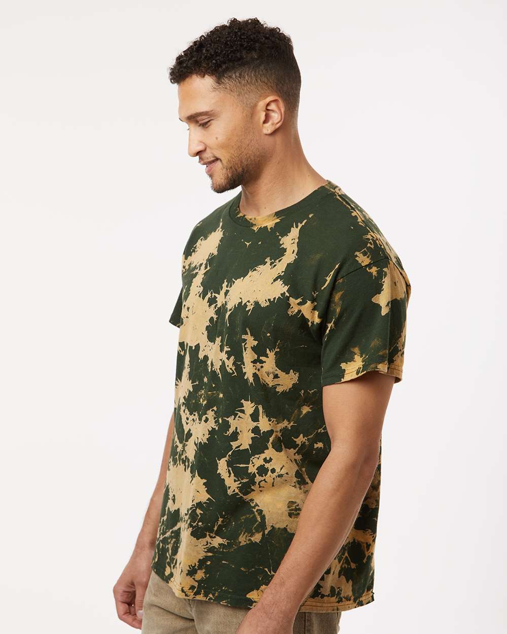 Unisex Bleach Out Dyed T-Shirt