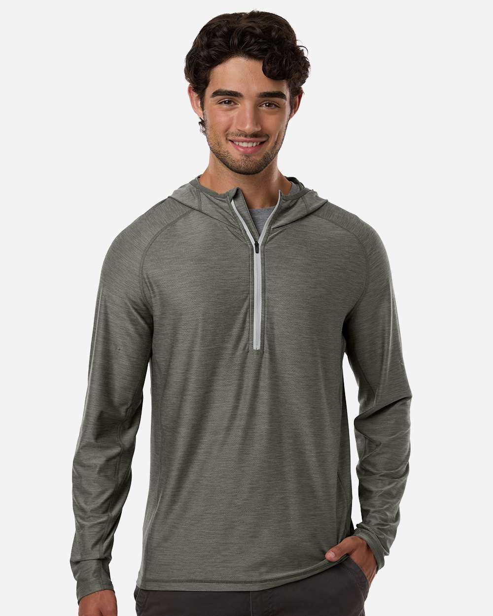 Men's Atoll Half-Zip Hooded Pullover
