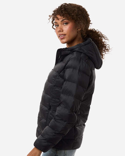 Women's Lightweight Poly-filled Hooded Puffer Jacket