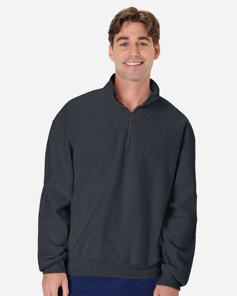 Men's BeefyÂ® Sweats Premium Heavyweight Quarter-Zip Sweatshirt