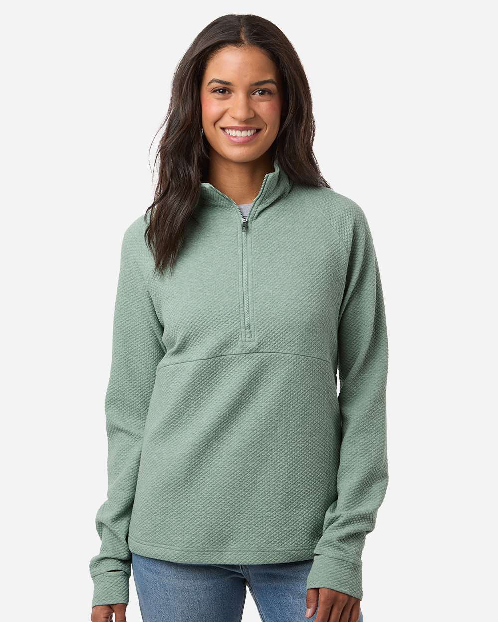 Women's Spirit Textured Quarter-Zip Pullover