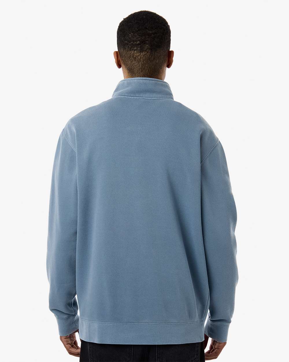 Unisex Pigment-Dyed Quarter-Zip Pullover