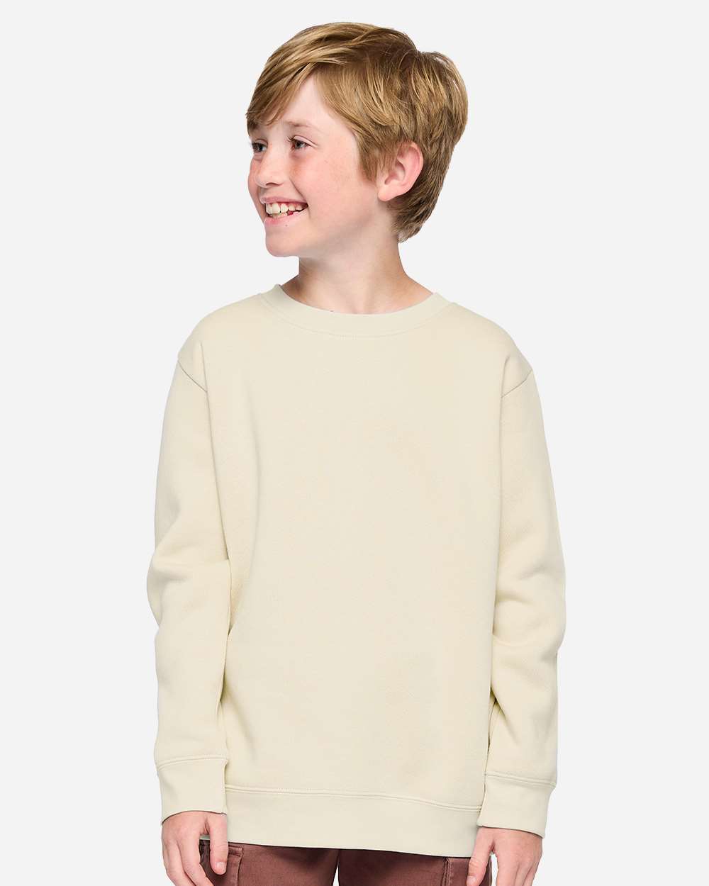 Youth Elevated Fleece Crewneck Sweatshirt