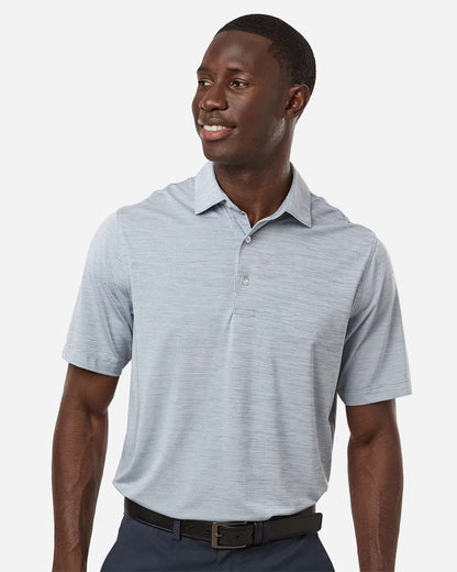 Men's Bohemian Striped Heather Performance Polo
