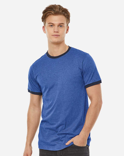 Unisex Fine Jersey Ringer T-Shirt