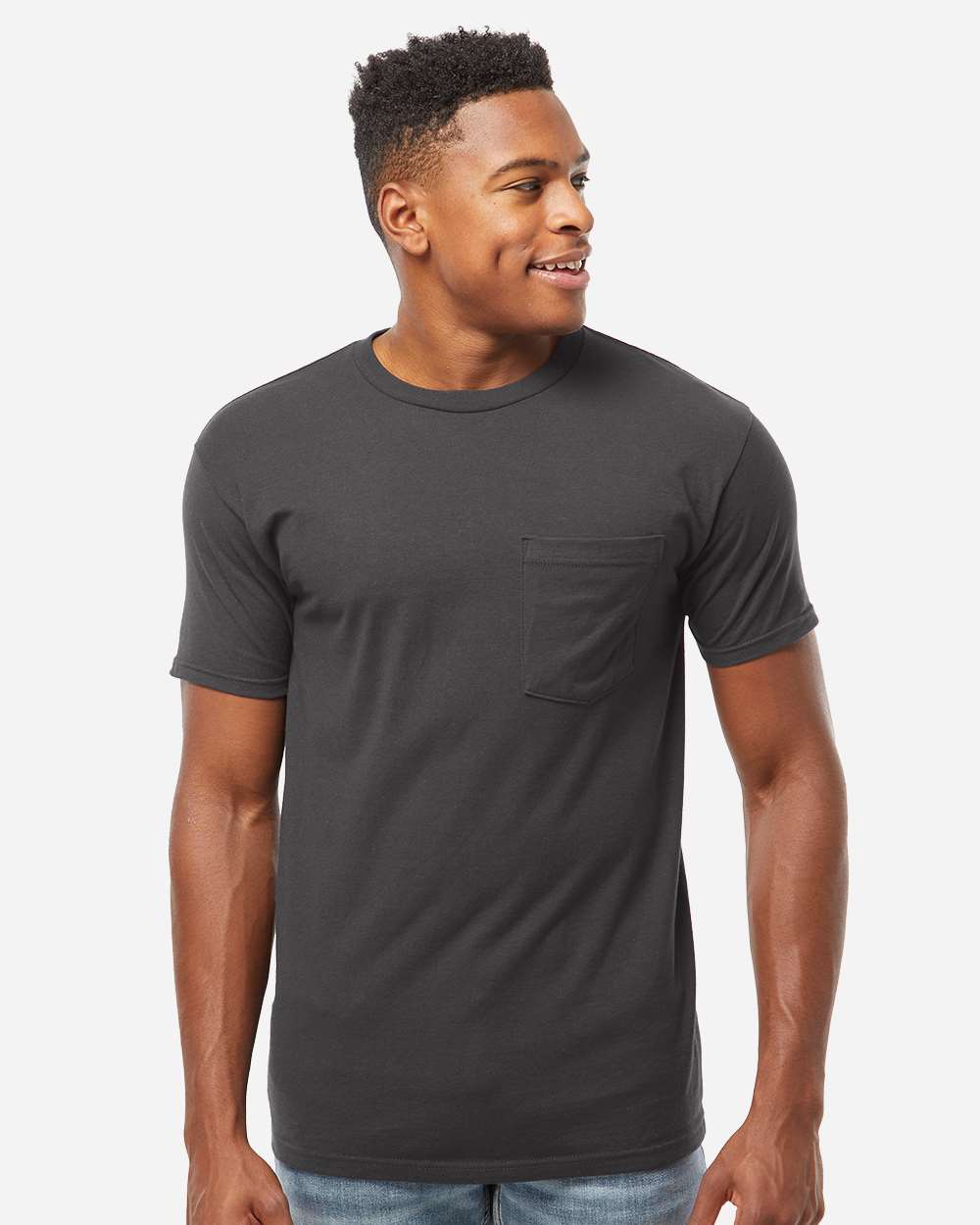 Unisex Heavyweight Jersey Pocket T-Shirt