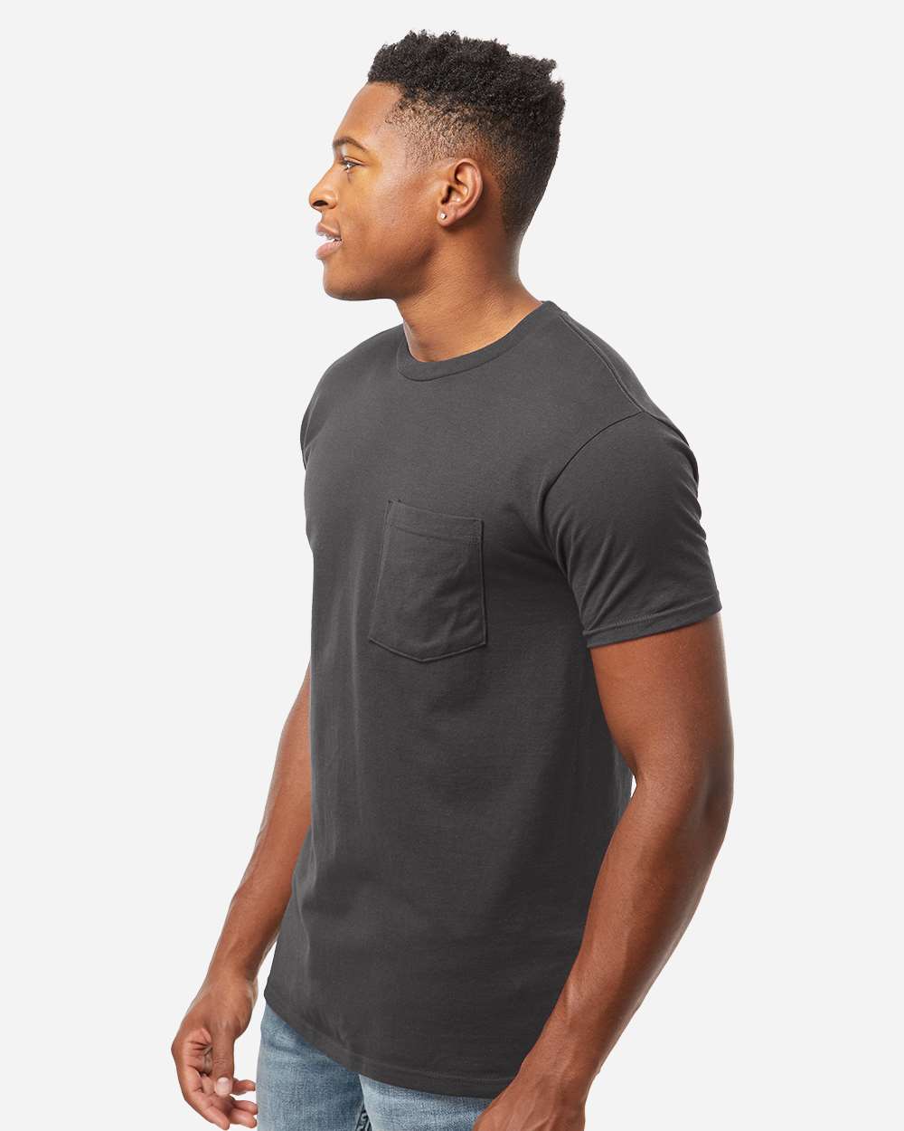 Unisex Heavyweight Jersey Pocket T-Shirt