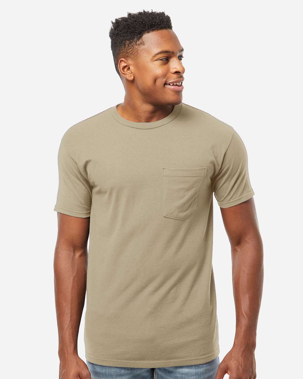 Unisex Heavyweight Jersey Pocket T-Shirt