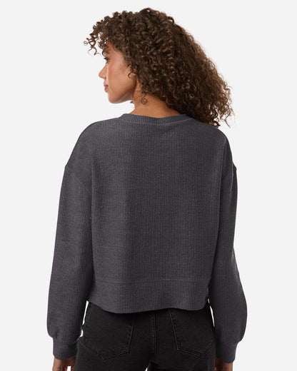 Women's Cropped Boxy Long Sleeve T-Shirt