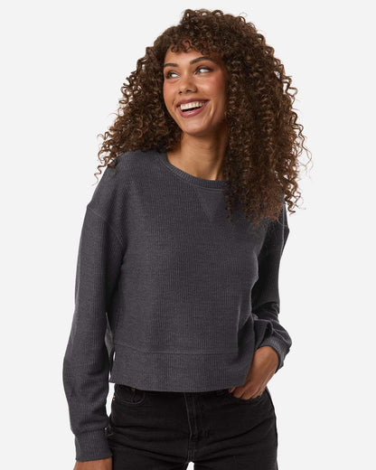 Women's Cropped Boxy Long Sleeve T-Shirt