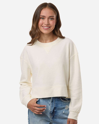Women's Cropped Boxy Long Sleeve T-Shirt