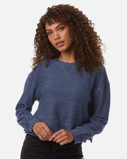Women's Cropped Boxy Long Sleeve T-Shirt