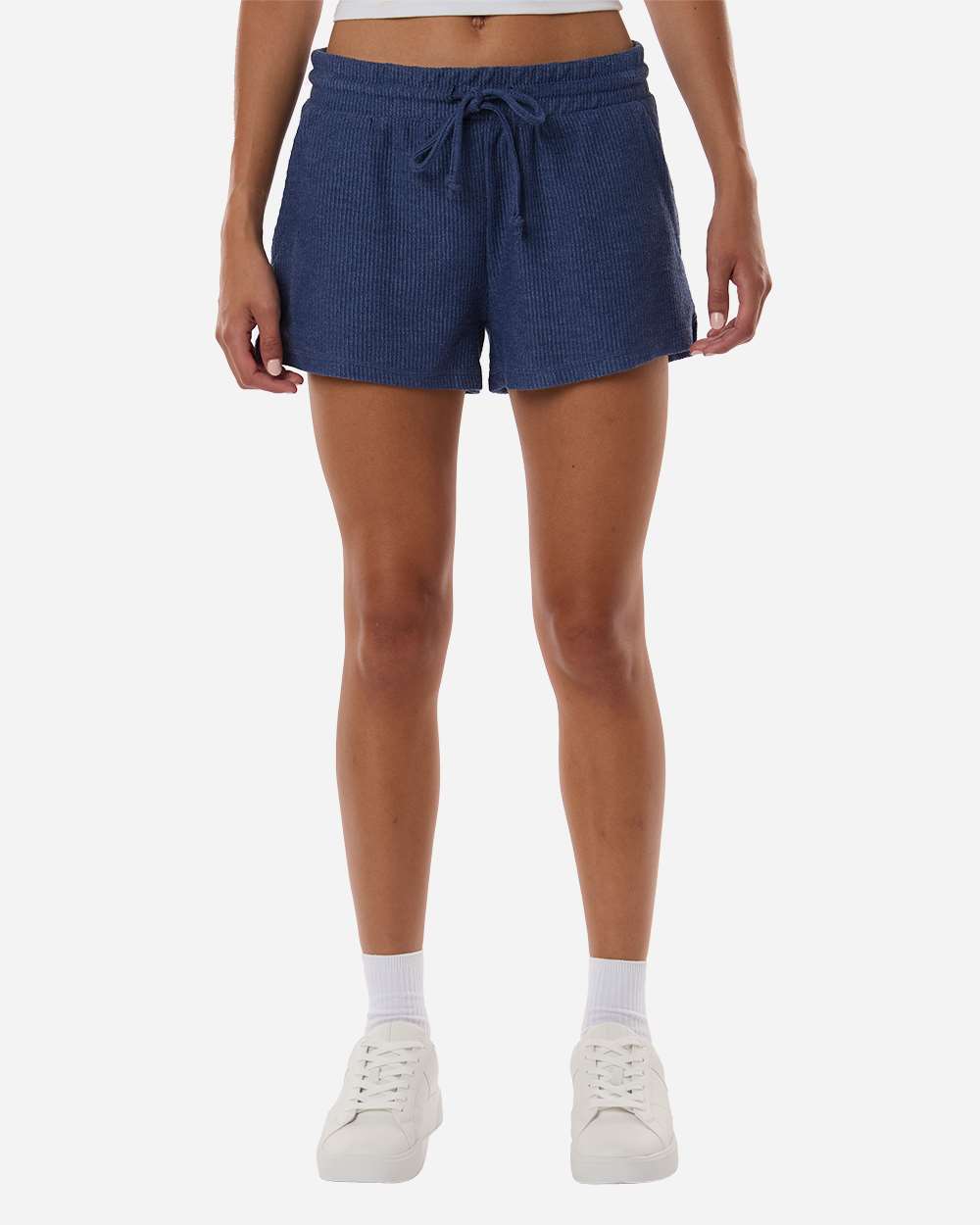 Women's Ribbed Knit Shorts