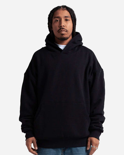 Men's Garment-Dyed Double Layer Reversible Hooded Sweatshirt