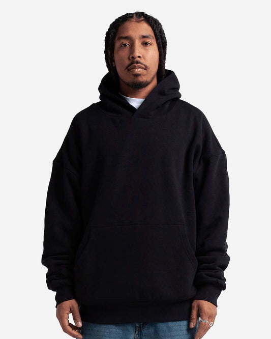 Men's Garment-Dyed Double Layer Reversible Hooded Sweatshirt