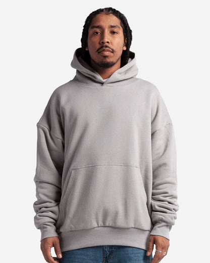 Men's Garment-Dyed Double Layer Reversible Hooded Sweatshirt