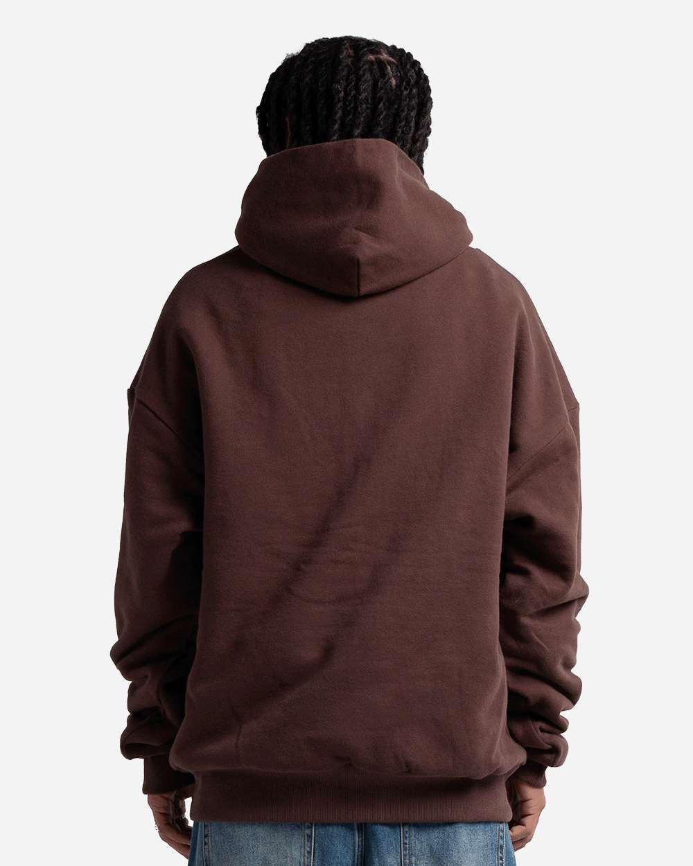 Men's Garment-Dyed Double Layer Reversible Hooded Sweatshirt