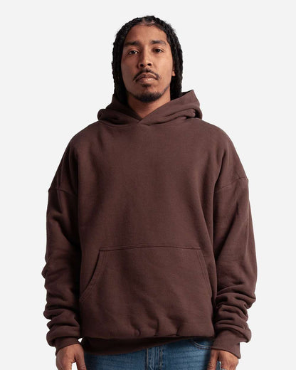Men's Garment-Dyed Double Layer Reversible Hooded Sweatshirt