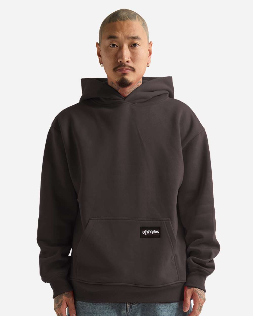 Men's Essential Super Heavyweight Hooded Sweatshirt