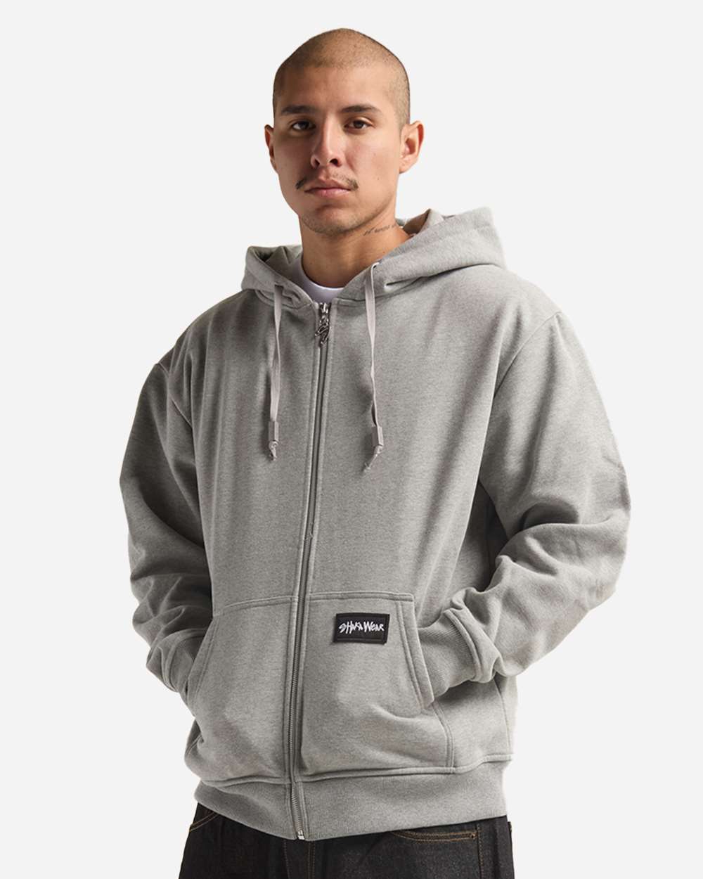 Men's Essential Super Heavyweight Full-Zip Hooded Sweatshirt