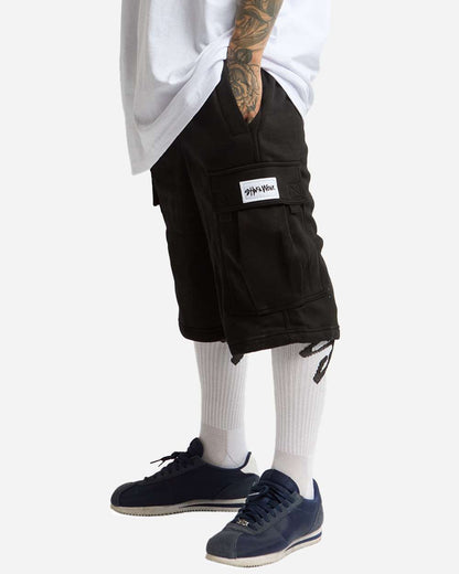 Men's Fleece Cargo Shorts